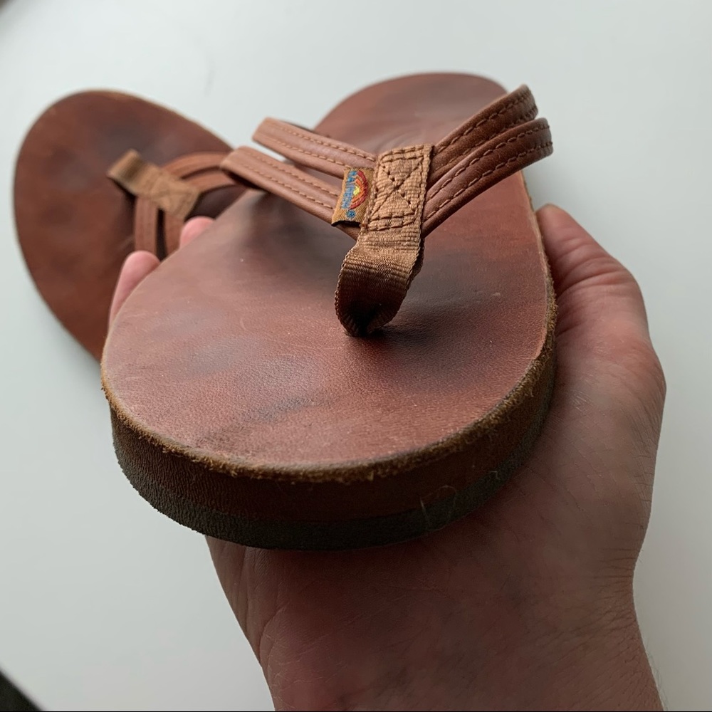 Rainbow Double Strap Sandals